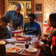 Tobi King Bakare (left), Michaela Coel, Yinka Awoni, Michelle Greenidge